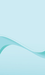 Abstract light blue background with a subtle, curving wave pattern across the center, creating a calm and smooth design