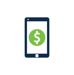 Mobile Pay Logo Template Design.