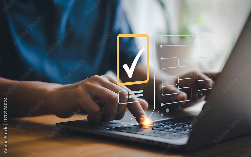 Aufkleber streamlining workflow digital checklist & automation for enhanced productivity