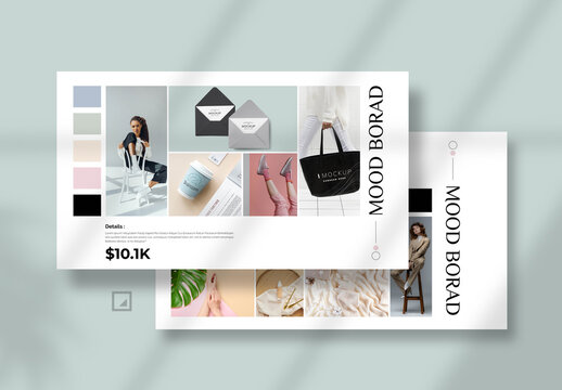 Simple Mood Board Layout