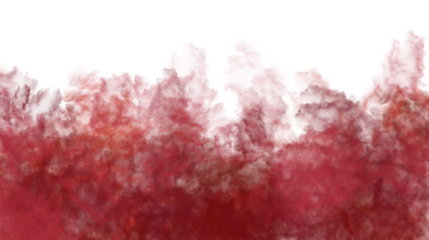 Smoke cloud dust png red smoke cloud isolated on transparent background design elements for compositing, covering, overlay, png