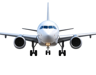 Fototapeta premium Simple Airplane Flight Icon Monochrome Travel Logo PNG