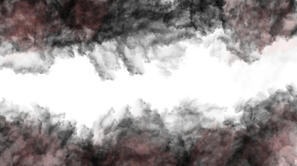 Smoke cloud dust png dark smoke or dust cloud with white gap isolated on transparent background...