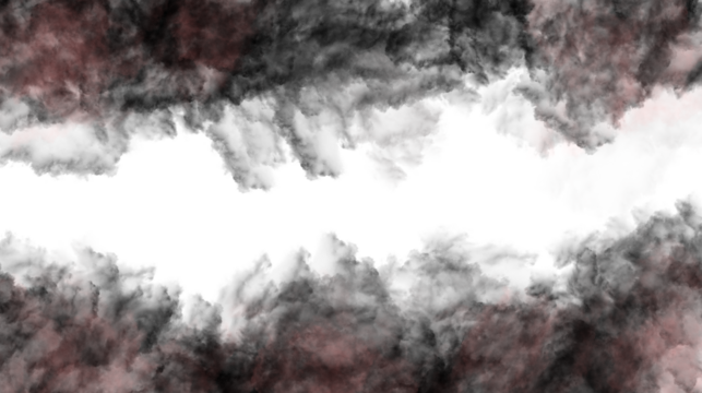 Smoke cloud dust png dark smoke or dust cloud with white gap isolated on transparent background design elements for compositing, covering, overlay, png