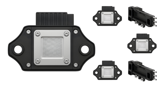 Cool computer hardware components mockups