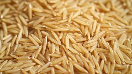 Harvesting golden rice grains agricultural field food photography natural environment close-up view nutrition benefits