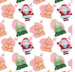 cozy, warm, wishes, cup, capuchino, latte, drink.drinks, seamless pattern, fabric, christmas, gift box, christmas tree, merry christmas, navidad, happy new year, year of the snake, fireworks, lunar ne