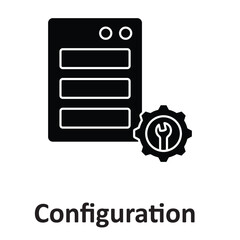 Configuration Vector Icon which can easily modify or edit