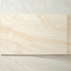 Light beige, smooth, rectangular surface