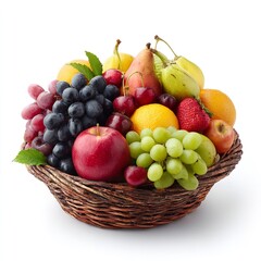 Fresh fruit basket delivery healthy assorted fruits gift basket arrangement for special occasions and events