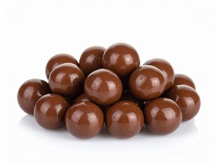 Obraz premium Close Up of Chocolate Candy Balls