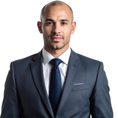 portrait of a handsome young businessman