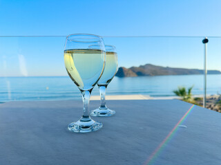 Agia Marina beach, Crete, Greece