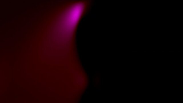 Smooth animated abstract background in light magenta and black.