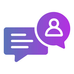 people Gradient icon