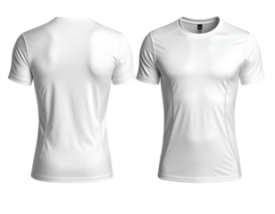 Breathable Running Shirt Mockup Transparent Background