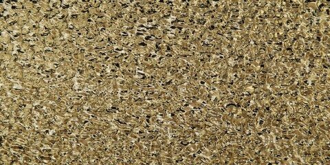 Golden Abstract Liquid Metal Texture Background