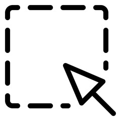 Interactive cursor for selection and navigation in digital interfaces and applications