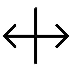 Horizontal expansion controls for user interface design and web applications