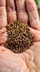 Handful of cumin seeds (1)