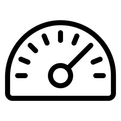 Stylish gauge dashboard design for data visualization and performance tracking in applications and websites