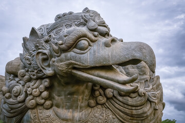 The giant monument of Garuda, a mystical bird