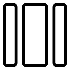 Versatile grid layout design for organizing content in web and mobile applications