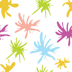 colorful abstract splash shape illustration background.eps