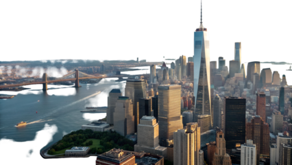 Lower Manhattan, view from the South