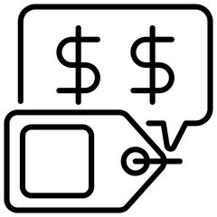 Price Outline Icon