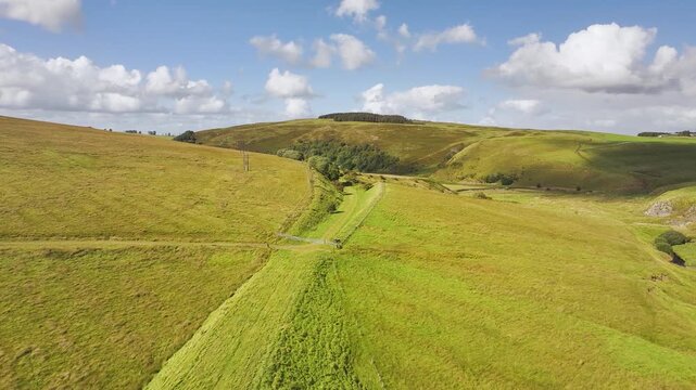 Shankend Viaduct from a drone, Hawick, Scottish Borders