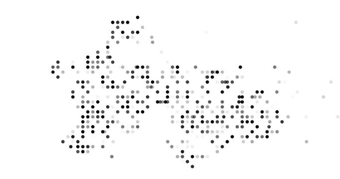 Post conceptual dynamic Tajikistan silhouette circle flow