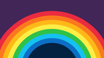 Obraz premium rainbow in the sky