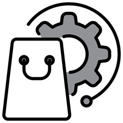 Consumption Single Icon Pack Multystyte Illustration