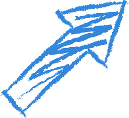 Fototapeta premium Doodle Pencil Arrow