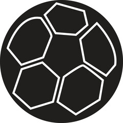 soccer ball on white background