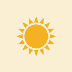 sun, icon, vector, sunshine, bright, yellow, weather, symbol, summer, hot, light, solar, design, sunny, heat, day, sky, warm, energy, illustration, glowing, climate, radiance, nature, circle, abstract