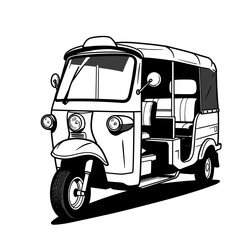 rickshaw, tuk, auto, taxi, cab, transport, vehicle, ride, travel, commute, passenger, driver, motor, cycle, city, street, mobility, tourism, hire, journey, carriage, public, fare, transportion, urban,