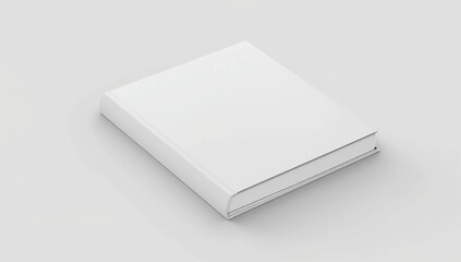 empty, blank, mockup, paper, book, white, template, 