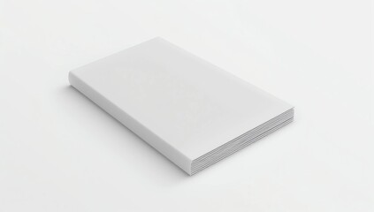 Fototapeta premium Blank magazine template with soft shadows