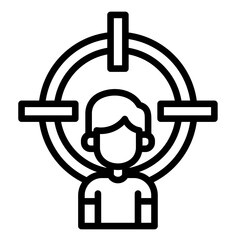 Target  Icon Element For Design	