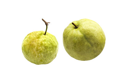 guava fruit isolated on Transparent background.