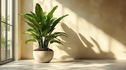 Elegant home decor plant high resolution photo