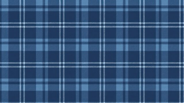 Fototapeta Classic blue plaid pattern