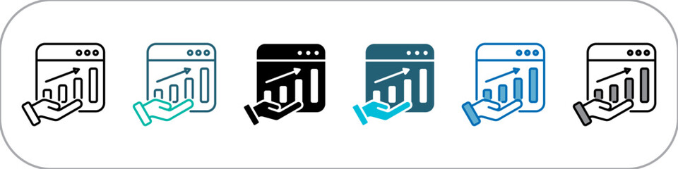 Development Single Icon Pack Multistyle Illustration