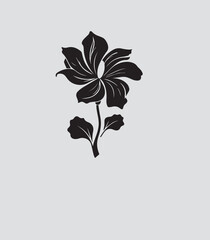vector illustration of a flower