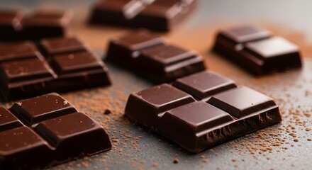 Dark Chocolate Bar Treats.