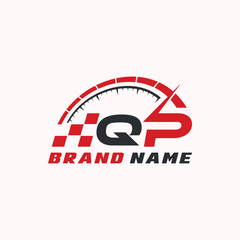 Letter Q P logo icon design template elements