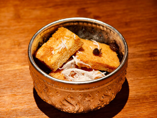 Paoluda, a traditional dessert from Yunnan, China