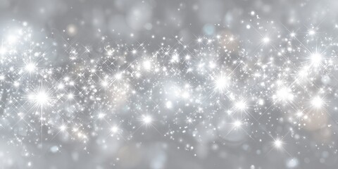 Obraz premium Abstract silver glitter background (7)